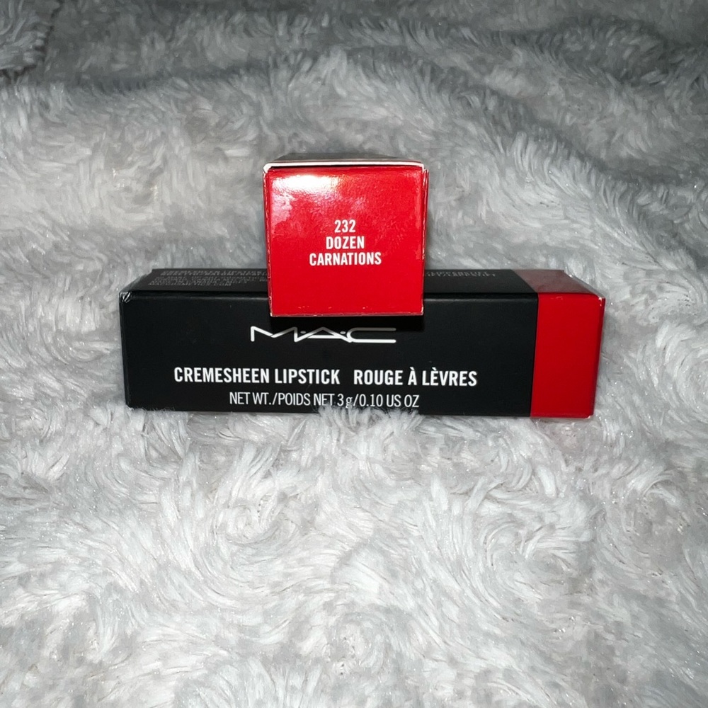MAC Cremesheen Lipstick Dozen Carnations 232 - Picture 2 of 2